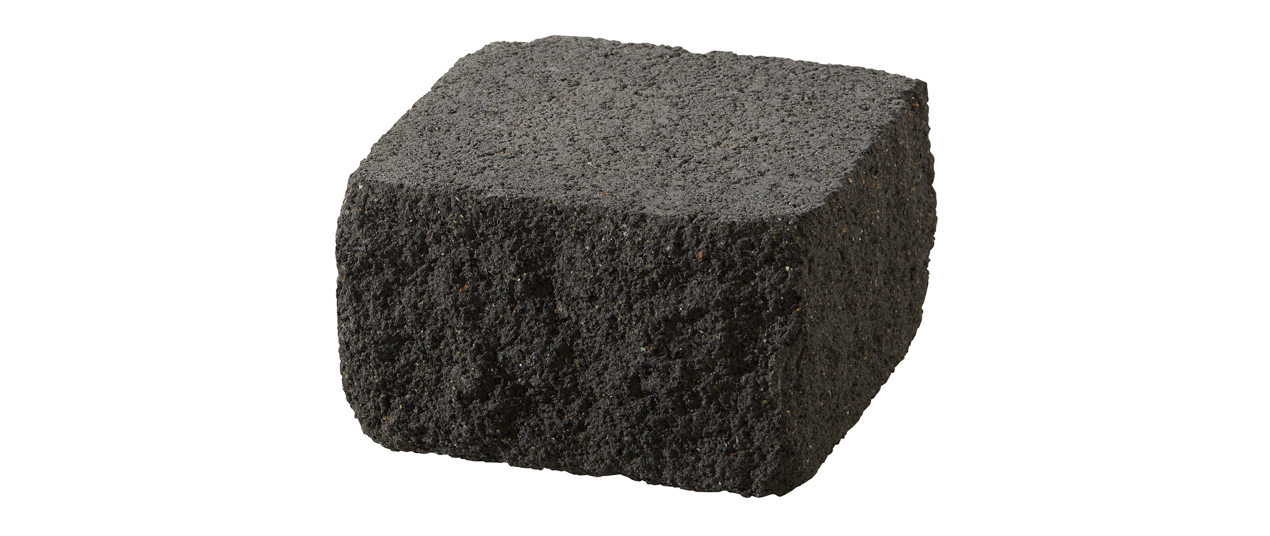 Halbendelem. Vermont covers. 25x25x15cm basan anthracite. burnt. aged. str.