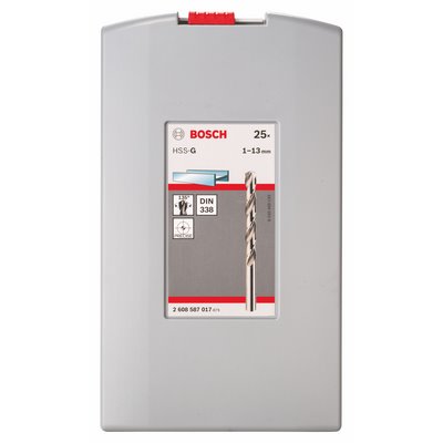 Bosch ProBox metal drill bit set HSS-G 25 pcs.