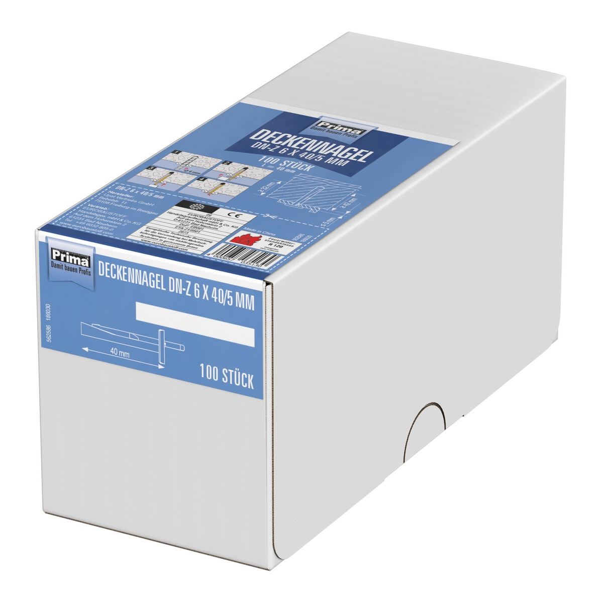 Gwóźdź sufitowy Prima DN-Z 6x70/35 m. ETA Fischer 100 szt