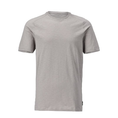 MASCOT® Customized T-Shirt mod. Passform silbergrau Gr. L
