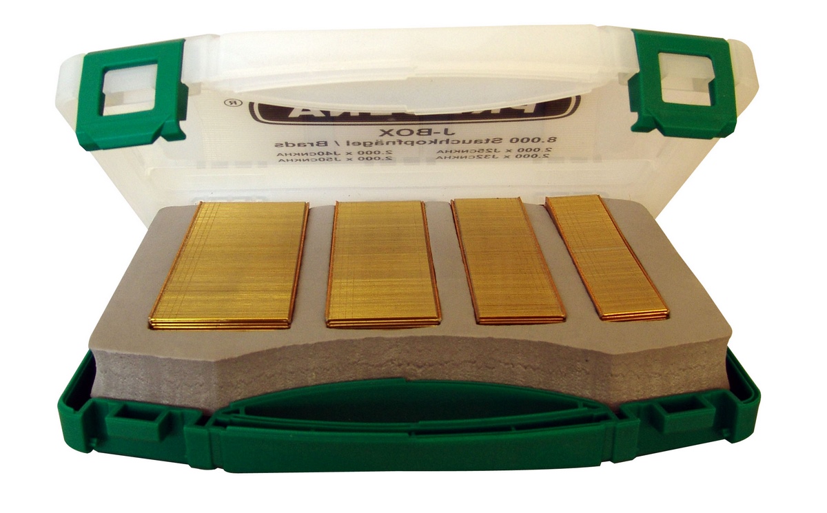 Prebena Befestigungsmittelset J-BOX im Koffer je 2.000 x J 25,32,40,50 CNKHA
