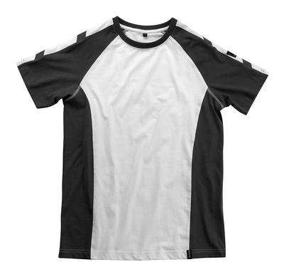 MASCOT® Potsdam T-shirt weiß/dunkelanthrazit Gr.L