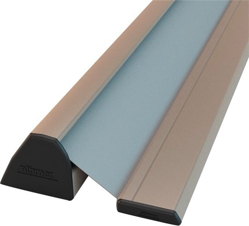 Finger protection profile NR32 UniSafe w-proof L=1925mm opposite hinge side anthr.verksweiß
