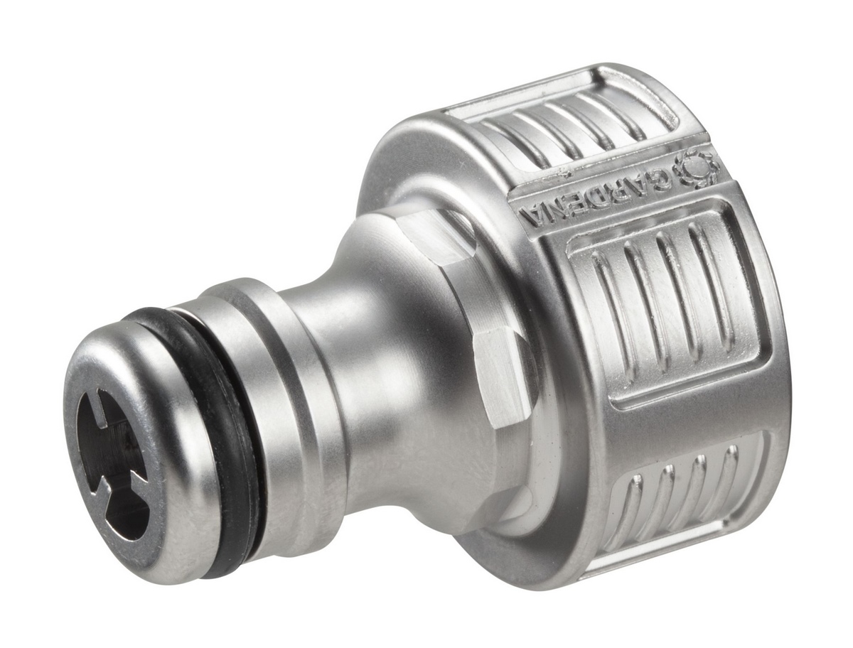 Gardena Premium tap connector 21mm (G 1/2") E6x24 packed - 18240-20