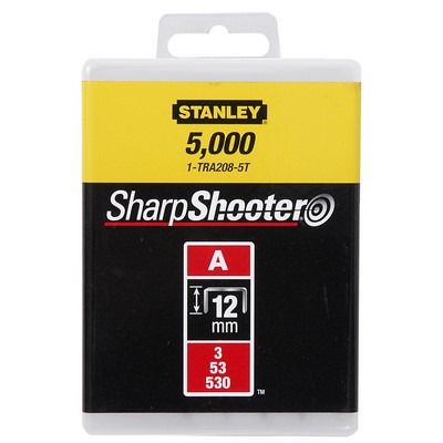 SBD 12mm/1/2"" Staples 1000 pieces type A 5/53/530 - 1-TRA208T