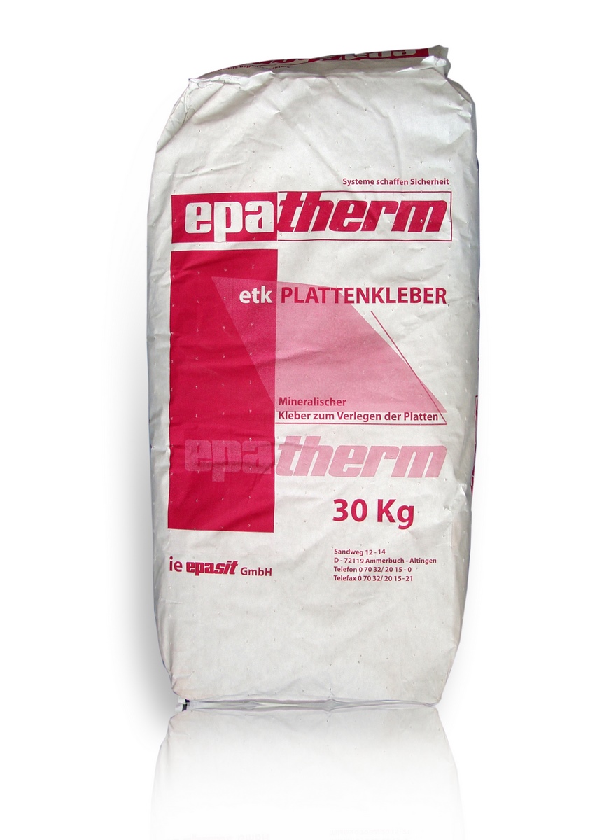 Epasit klej do paneli epatherm etk 30kg worek szary