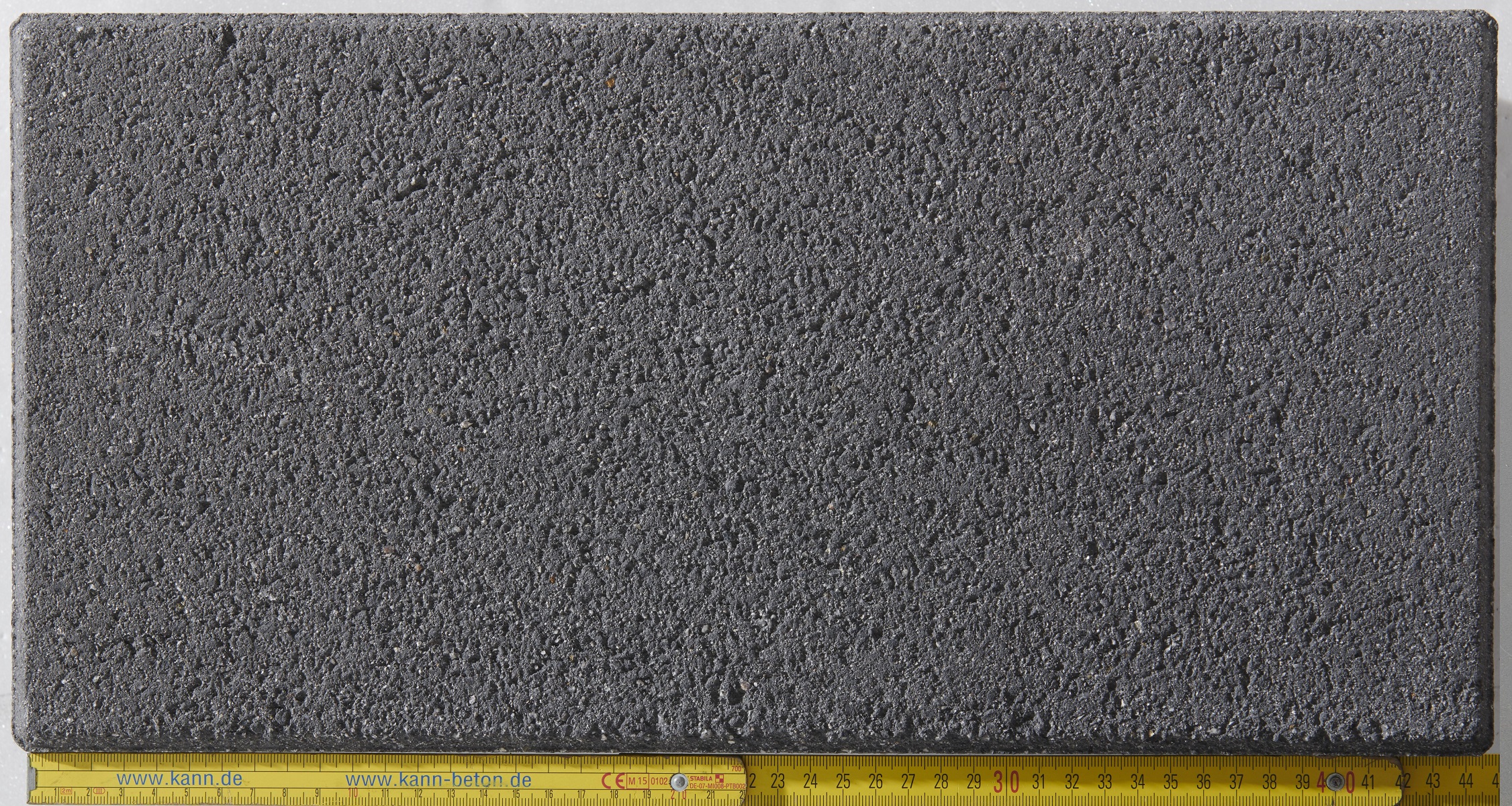 Halbelement Vios 22.5x22.5x16.5cm anthrazit feingestrahlt