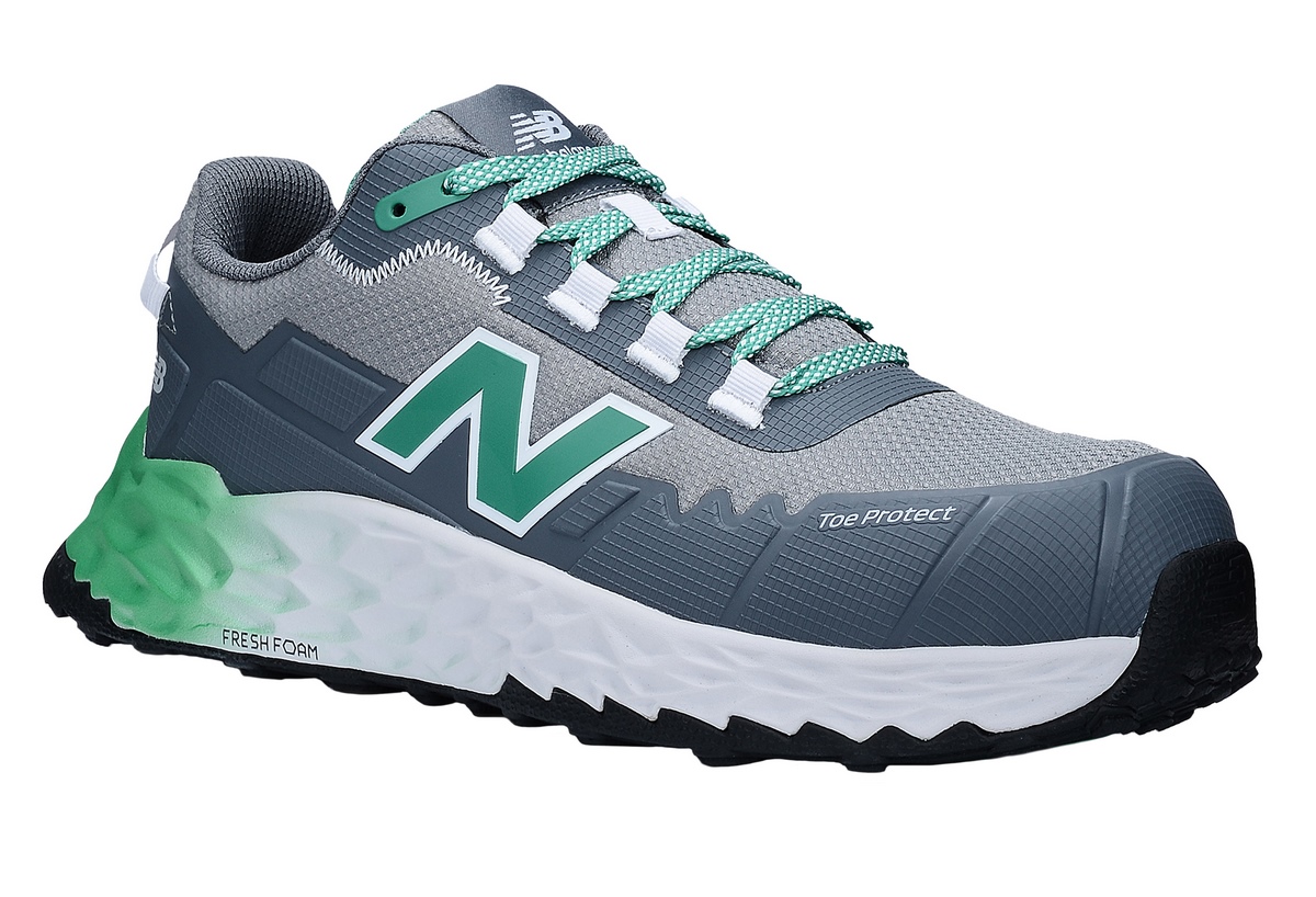 New Balance Cremorne Sicherheitsschuhe Weite 2E alloy/grün - Gr.455