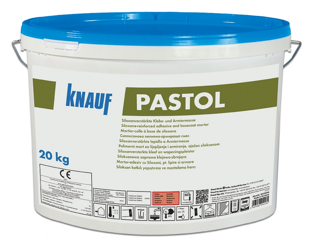 Knauf Pastol biały 20kg Organiczny klej/związek wzmacniający