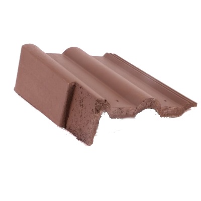 Braas Frankfurter Pfanne Protegon MATT Dark brown Gable stone 8.8 re