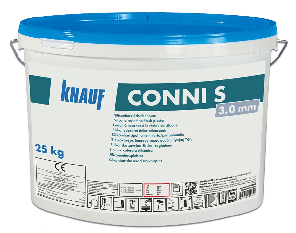 Knauf Conni S 3mm biały 25kg tynk strukturalny na bazie żywicy silikonowej
