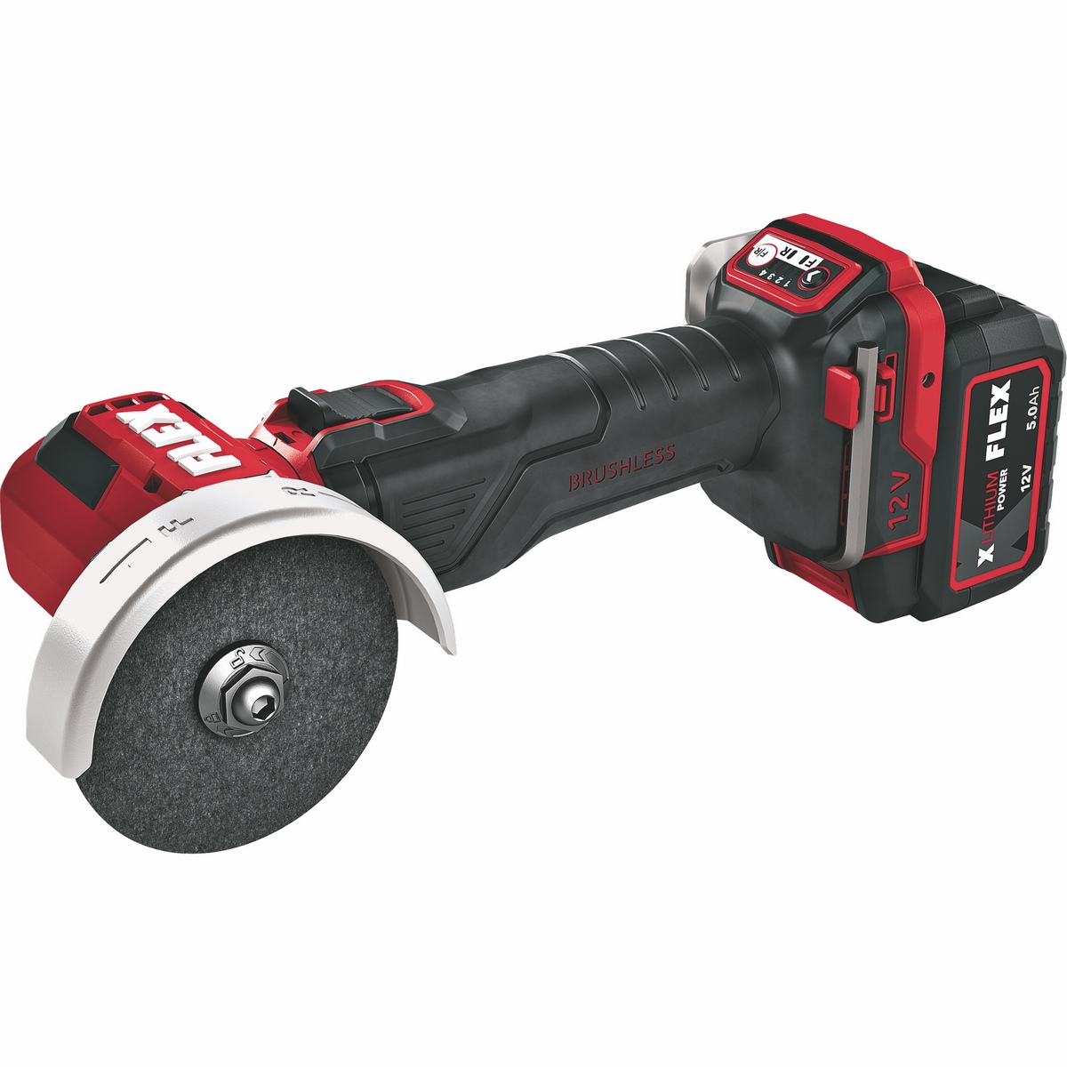FLEX Akumulatorowa mini szlifierka kątowa 12V 76mm LBE 76 12-EC C - 531717
