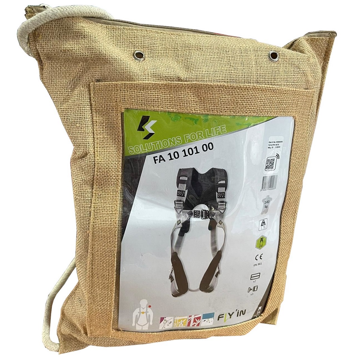 SECURANTA Kratos harness FLYIN 1 S-L 1 dorsal D-ring + 2 sternal eyelets