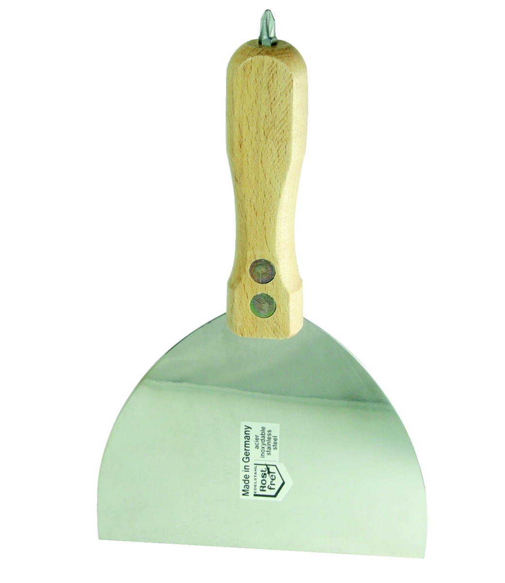 Jung drywall spatula with wooden handle stainless with PH2 bit - 996 150 00