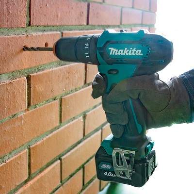 Makita cordless impact drill 12V 2.0 Ah Charg. Drill/bit set HP333DSAX1