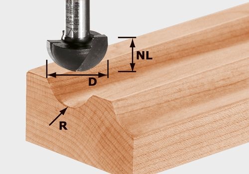 Festool Hohlkehlfräser Hw R9.7