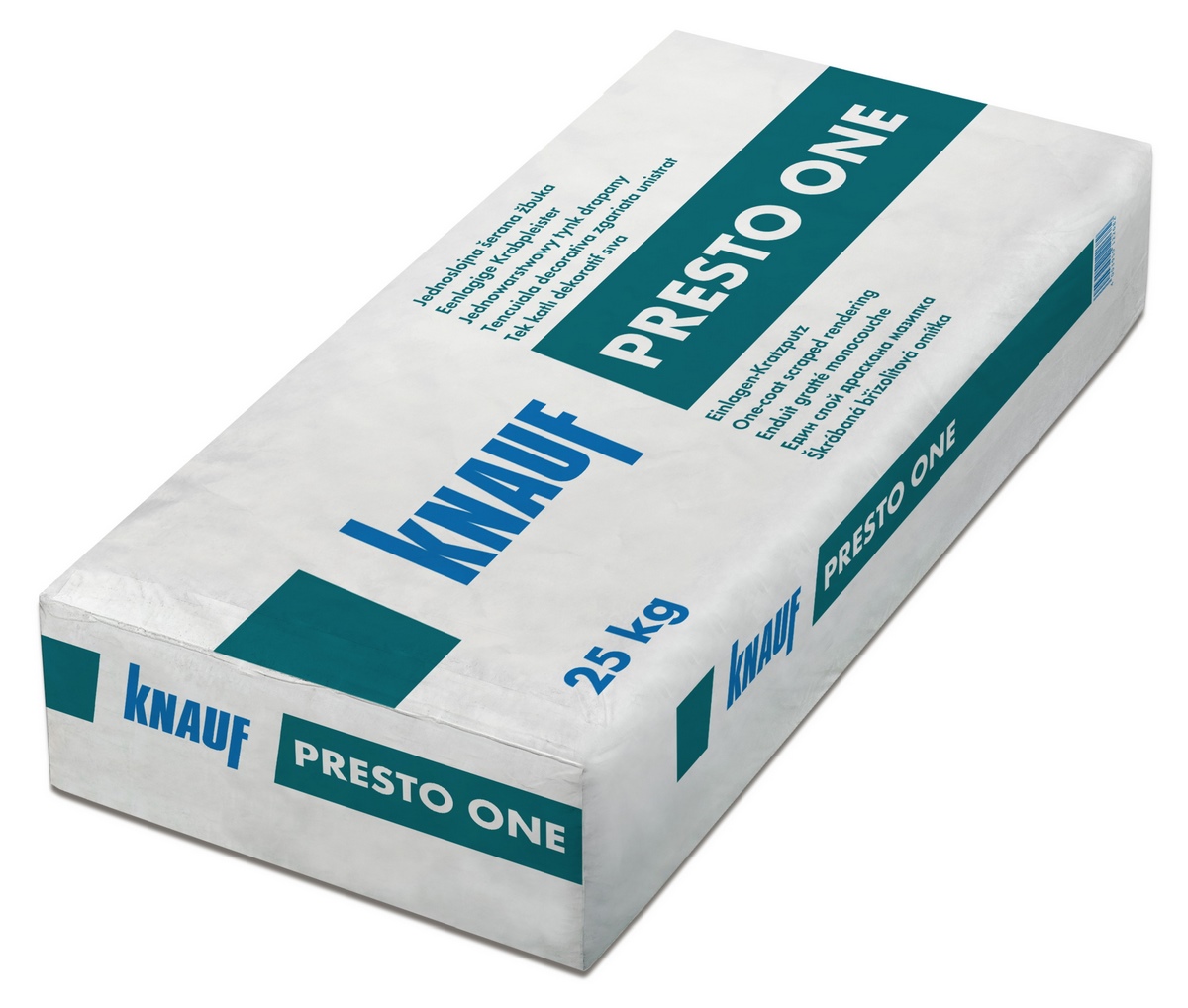Knauf Presto One naturalny biały 25 kg jednowarstwowy tynk drapany