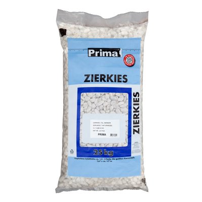 Prima decorative gravel Carrara 12-16mm 25kg