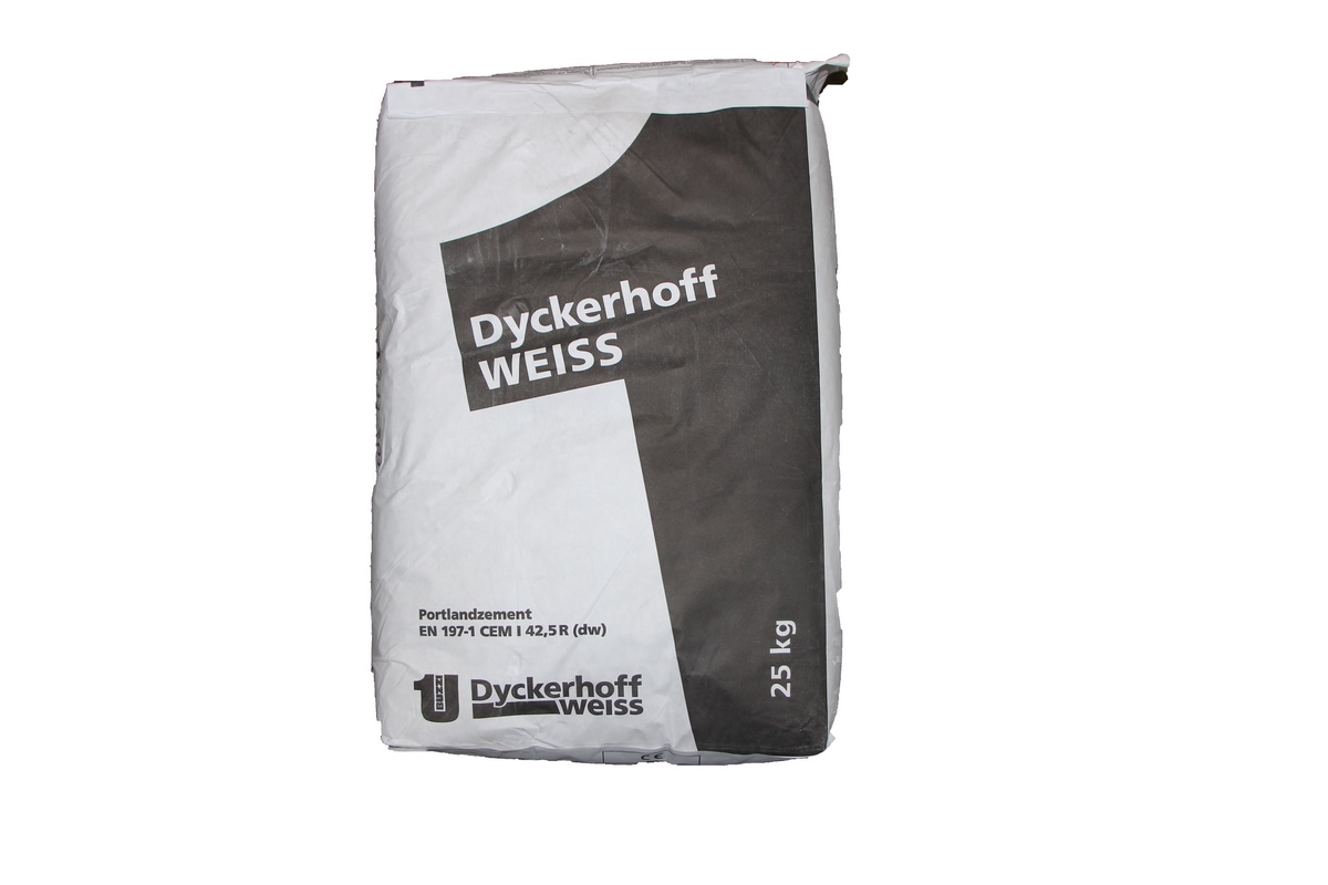 Cement biały Dyckerhoff CEM I 42,5 R dw 25kg