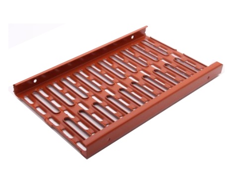 LEH PB safety grating 250x400mm brick red
