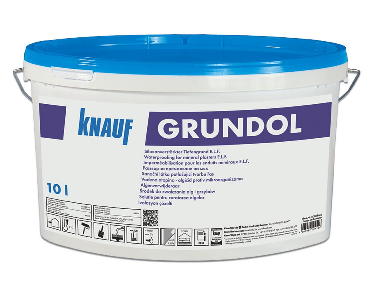 Knauf Grundol 10l Siloxanverstärkter Tiefengrund LF