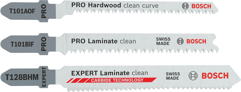 Bosch PRO Laminate Stichsägeblatt Set 15tlg.