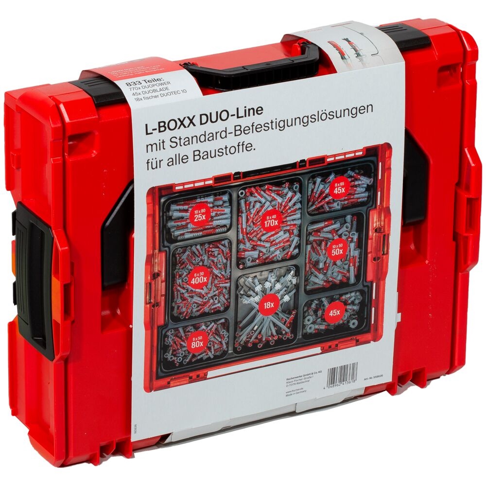 Zestaw kołków Fischer L-Boxx 102 Duoline
