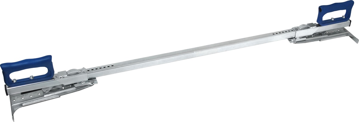 Wspornik panelu Triuso 800-1200 mm Grubość szczęk 2 mm Grubość panelu do 12 mm