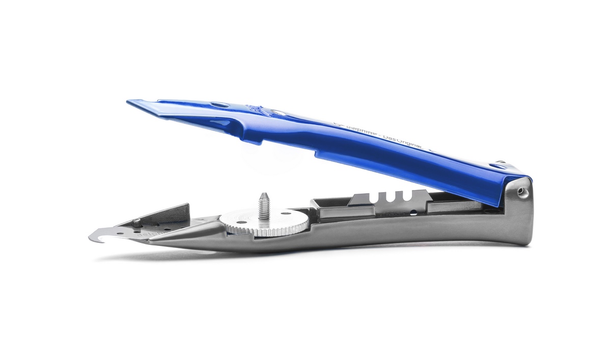 Delphin®-03 Style Edition Candy Schw-Bla universal knife incl. plastic quiver