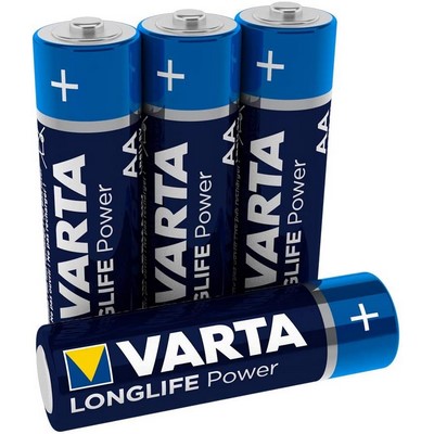 VARTA battery Longlife Power AA alkaline 4 blister pack