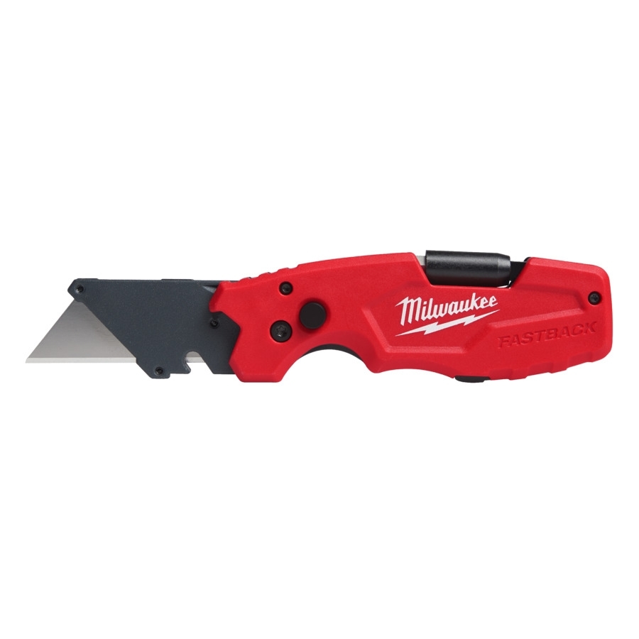 Uniwersalny nóż składany Milwaukee FASTBACK 6 w 1 z uchwytem na bity sześciokątne 1/4
