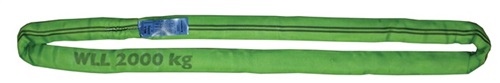 Rundschlinge DIN EN 1492-2 Umfang 3m grün Tragf.einf.2000kg