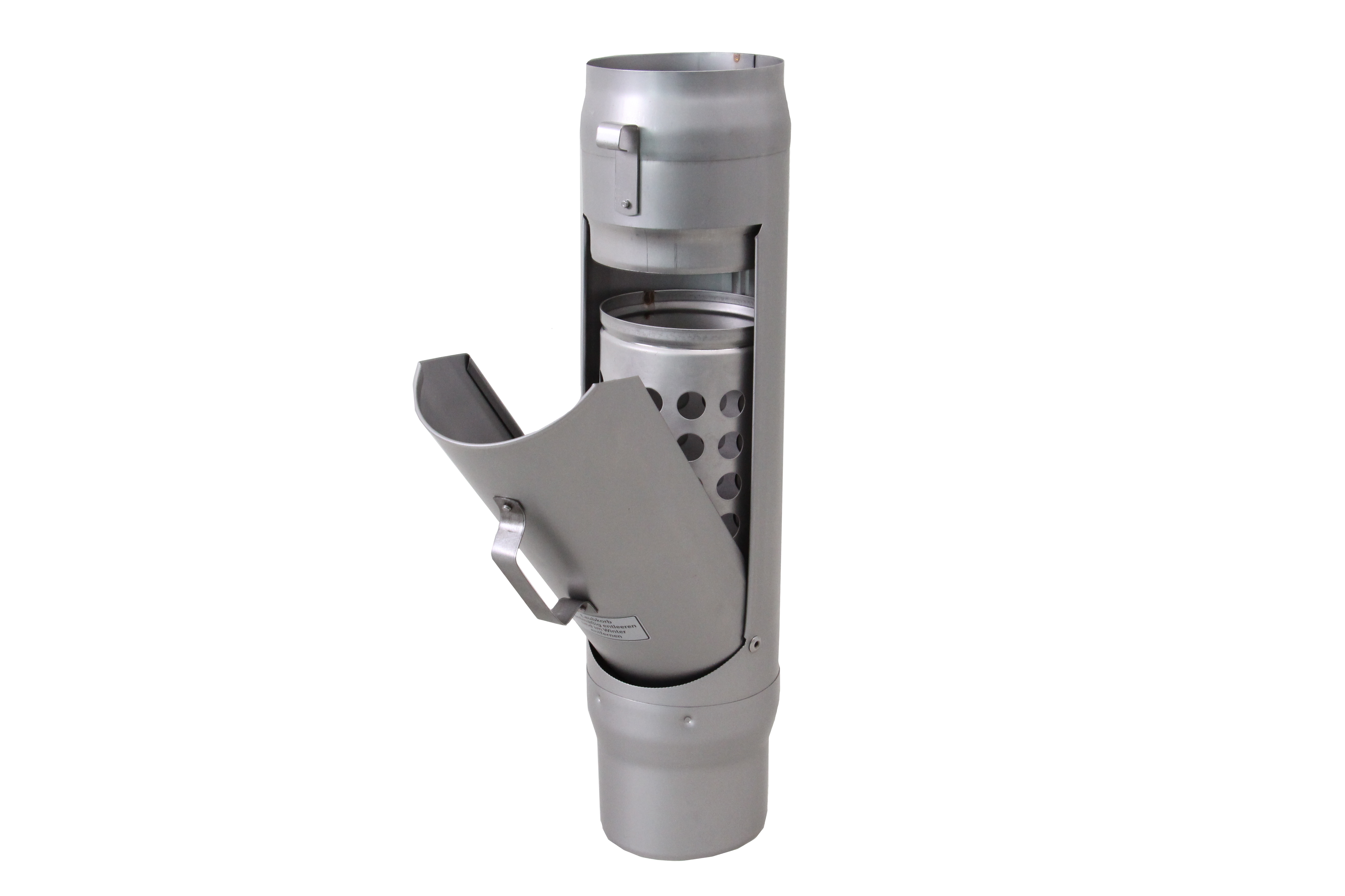 Ugitop Madema pipe leaf trap Ø 100mm with stainless steel basket