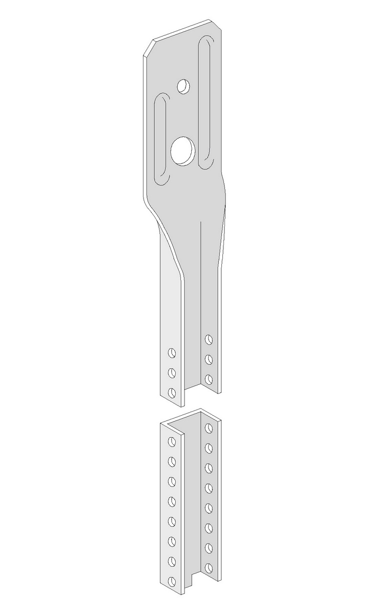 Knauf Nonius Hänger Oberteil 900mm lang