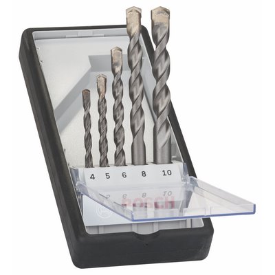 Bosch Silver Percussion Robust Line 5-piece drill bit set