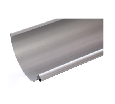 Ned Zink Nova pre-patinated gutter 25 0.7mm large bead length 5.00m