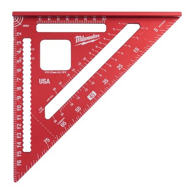 Trójkąt kątowy Milwaukee metryczny 18cm