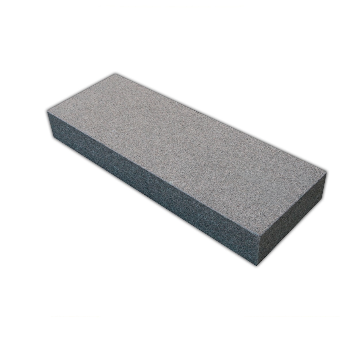 Granite block step G654-VN 15x35x50 OF 6 sides sawn + fl. and bevelled.
