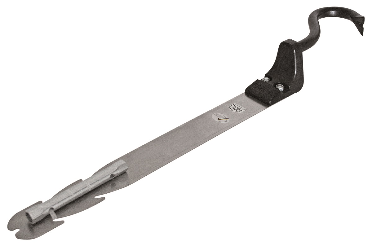 Freund roofing nailer's iron 400mm with replaceable stainless steel blade