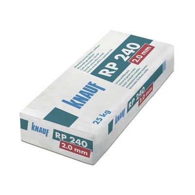 Knauf RP 240 2,0 mm barwiony w masie 25 kg Mineralny tynk ryflowany