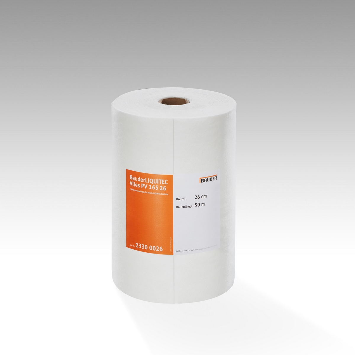 BauderLIQUITEC VL SP 165 polyester fleece 26cm/50m roll