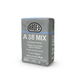 Ardex A38 MIX 4 hour screed 25kg bag
