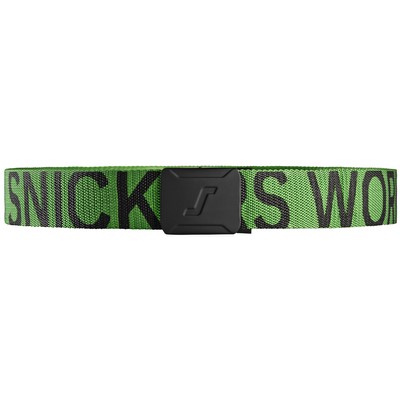 Snickers 9004 Logo Belt One Size jabłkowo-zielono-czarny