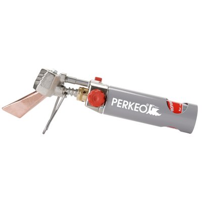 Perkeo propane-butane piezo soft soldering iron w. 235 g-Cu. St. a. cartridge base