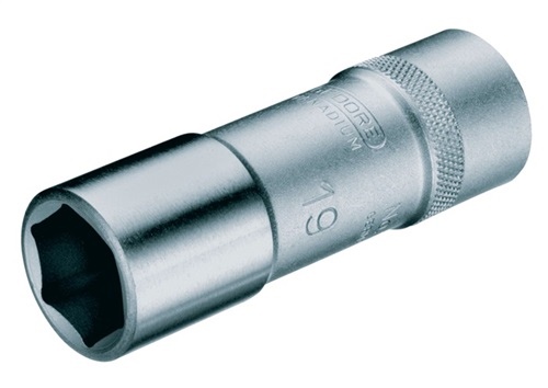 Steckschlüsseleinsatz 19 L 1/2 Zoll SW 6-kant 10mm L.77mm GEDORE