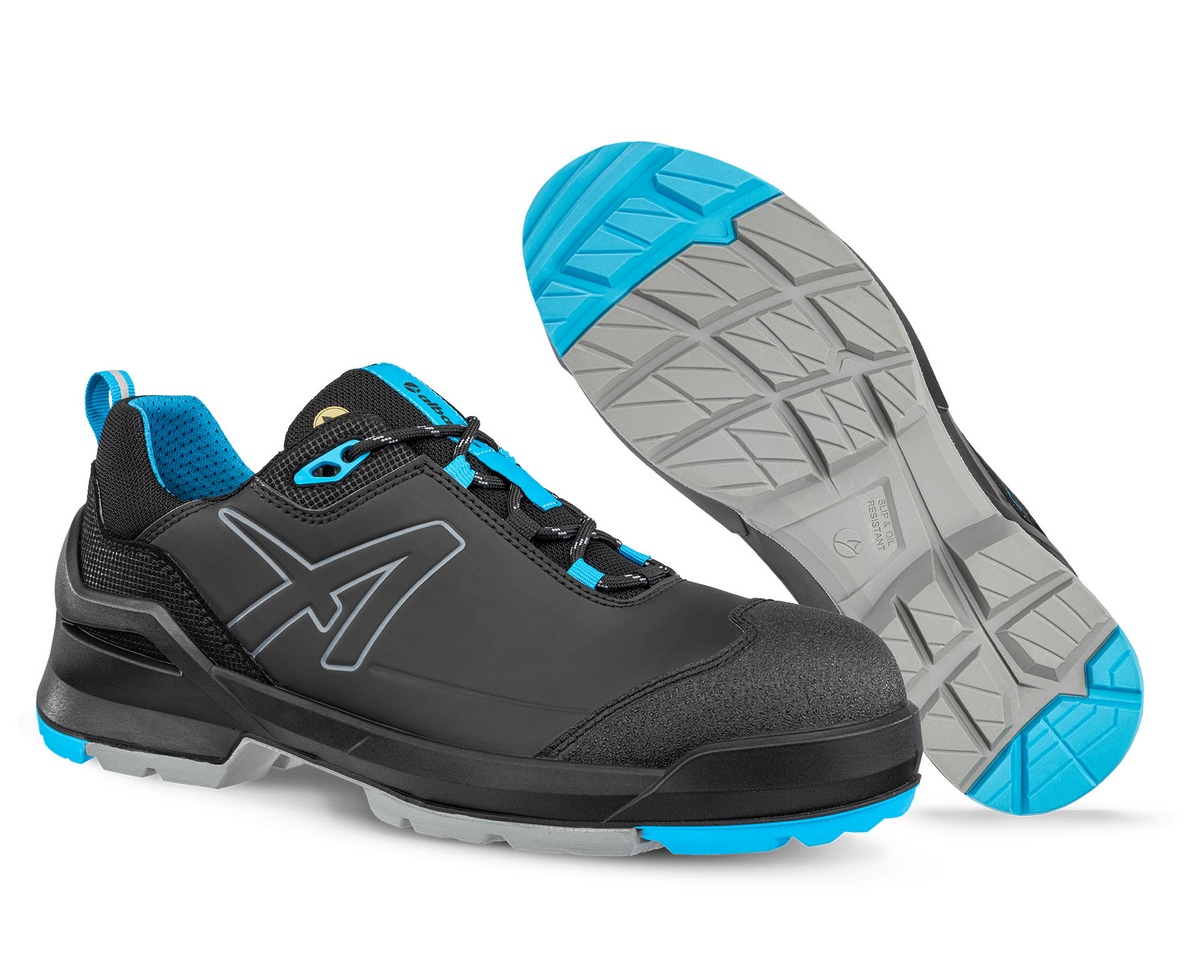 Albatros Taraval black/blue Low S3L ESD FO SR safety shoe black/blue size 46