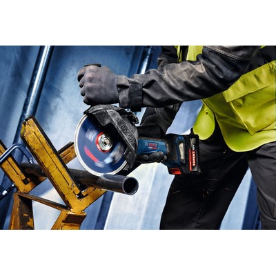 Bosch EXPERT EXWS18V-180P cordless angle grinder in L-BOXX 238