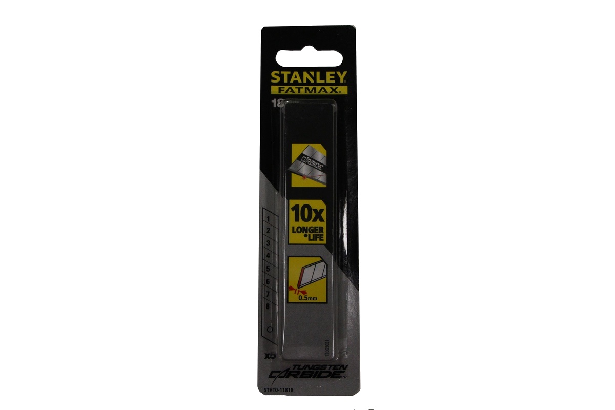 SBD FATMAX® CARBIDE™ Abbrechklinge 18mm 10 Stück im Spender (SB-verpackt)