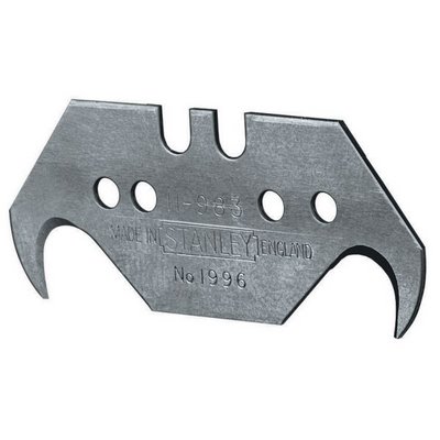 SBD Hakenklinge 1996 gelocht 100 Stück i. 10 Spendern à 10 Klingen - 6-11-802