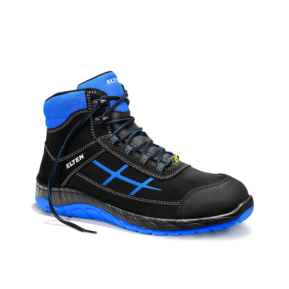 Elten Sicherheitsschnürstiefel MALVIN blue Mid ESD S3 769541-45